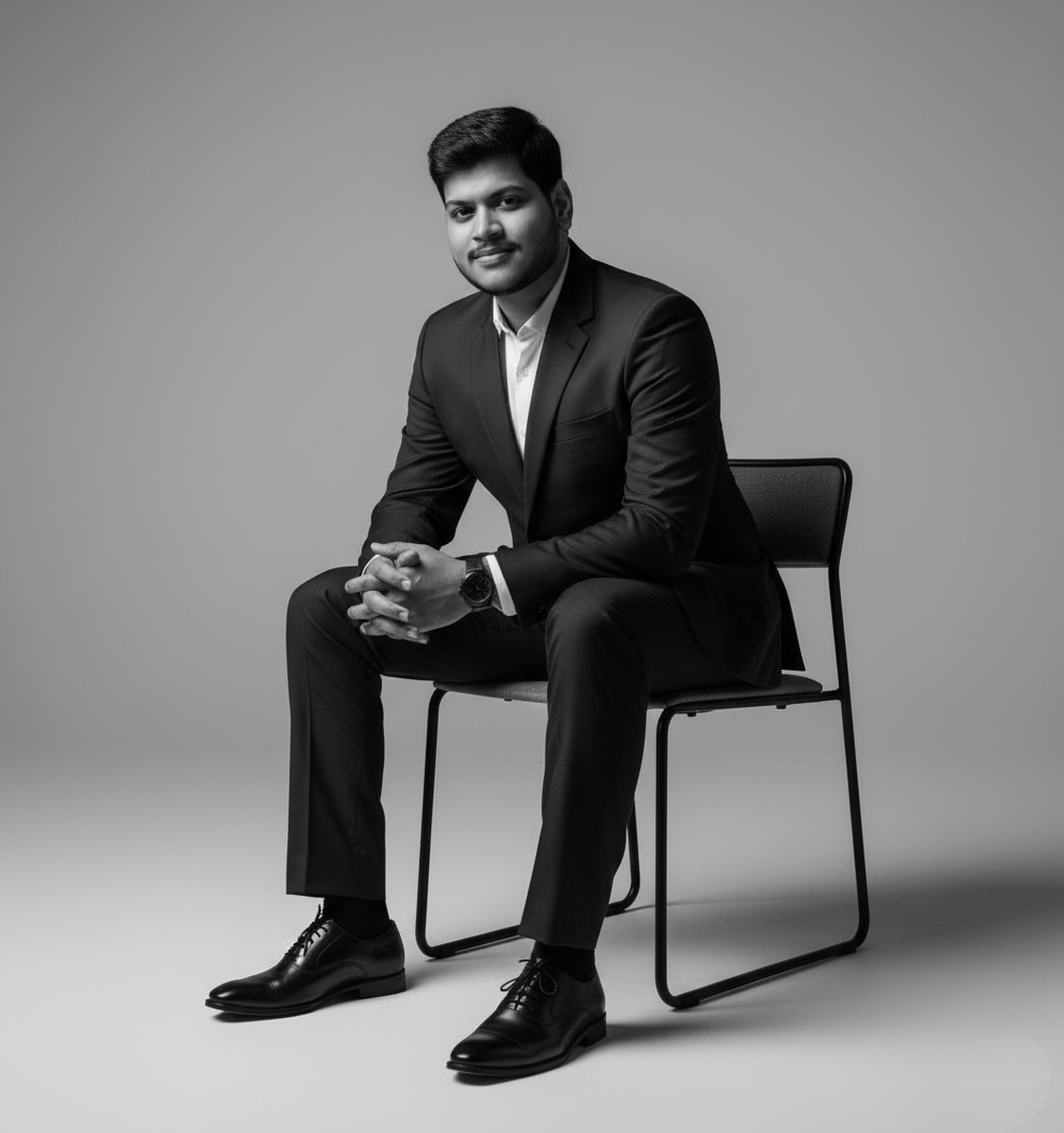 Abu Bakkar, Founder of Skyforix, working on a 3D printing project