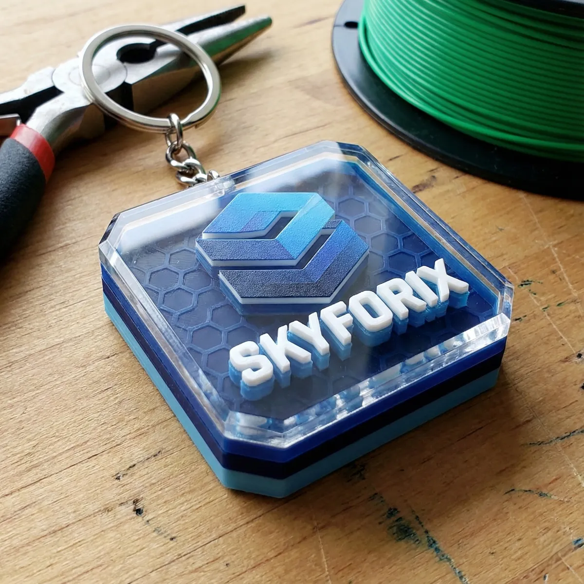 Skyforix name keychain with logo premium keychain solution for name keychain with logo
